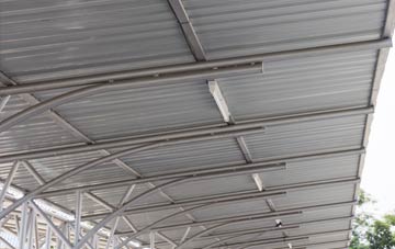 installing Lower Woodford metal roofing